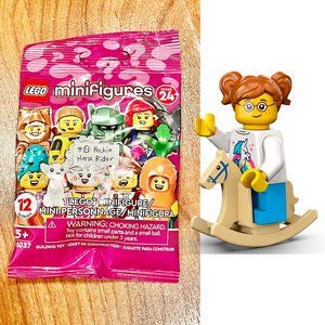 LEGO 71037 Series 24 Collectible Minifigures Rocking Horse Rider NEW Unopened